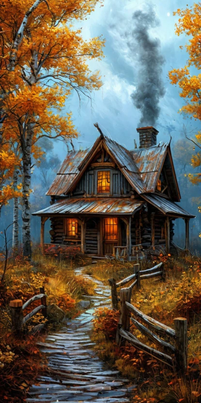 Дом в лесу