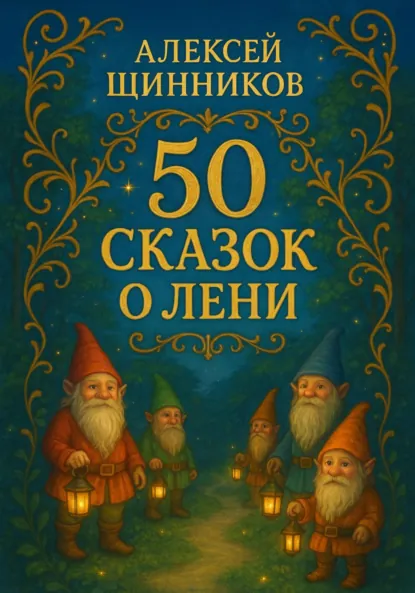 Обложка книги 50 сказок о лени, Алексей Юрьевич Щинников