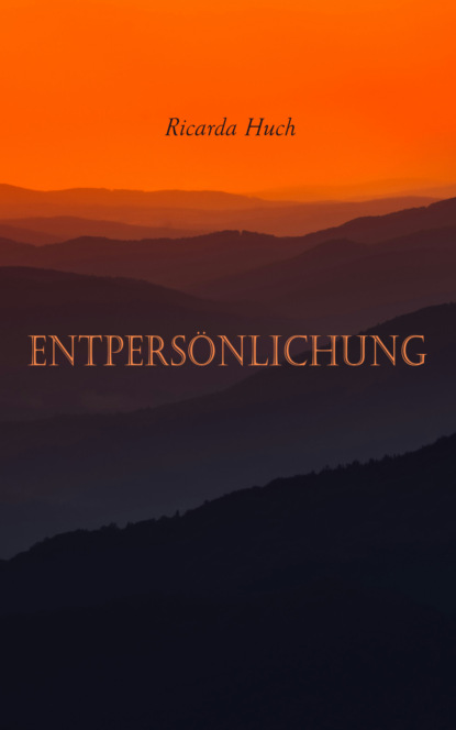 Entpersönlichung