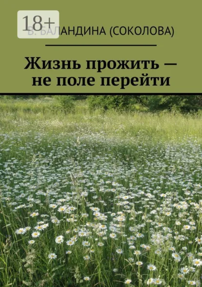 Обложка книги Жизнь прожить – не поле перейти, В. Баландина (Соколова)