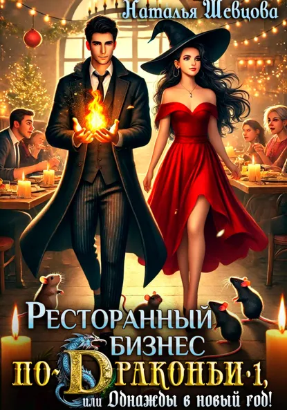 Обложка книги Ресторанный бизнес по-Драконьи-1, или Однажды в Новый год, Наталья Шевцова