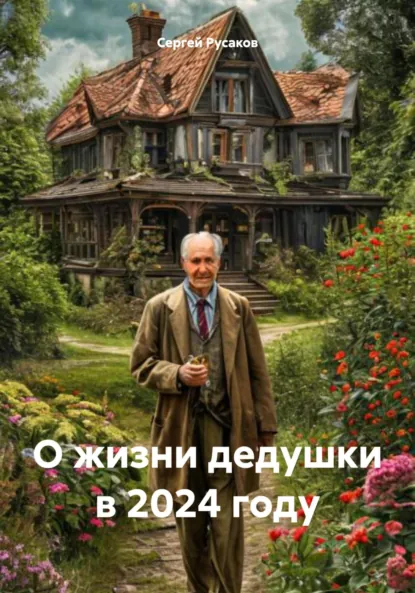 Обложка книги О жизни дедушки в 2024 году, Сергей Александрович Русаков