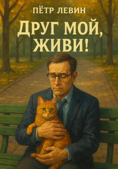 Обложка книги Друг мой, живи!, Пётр Левин