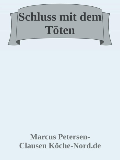 Schluss mit dem Töten
