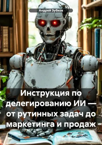 Обложка книги Инструкция по делегированию ИИ – от рутинных задач до маркетинга и продаж, Андрей Васильевич Зубков