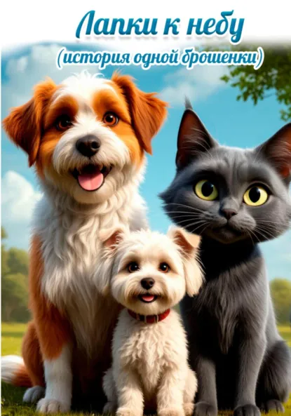 Обложка книги Лапки к небу, Дмитрий Борковский