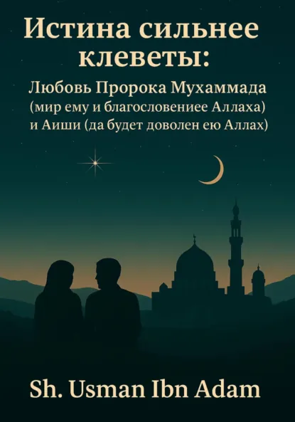 Обложка книги Истина сильнее клеветы: Любовь Пророка Мухаммада (мир ему благословение Аллаха) и Аиши ( Да будет доволен ею Аллах), Усман Адам Ибн