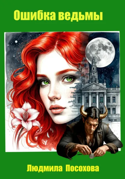 Обложка книги Ошибка ведьмы, Людмила Посохова
