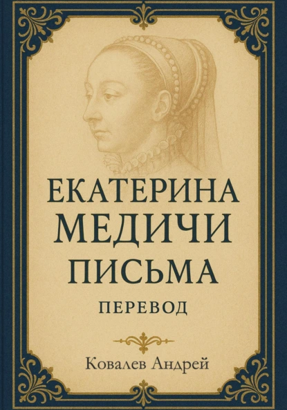 Обложка книги Екатерина Медичи. Письма. Перевод, Андрей Ковалев