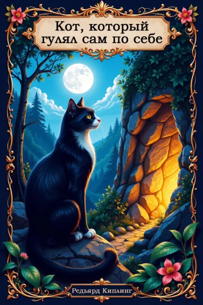 Обложка книги Кот, который гулял сам по себе, Редьярд Джозеф Киплинг