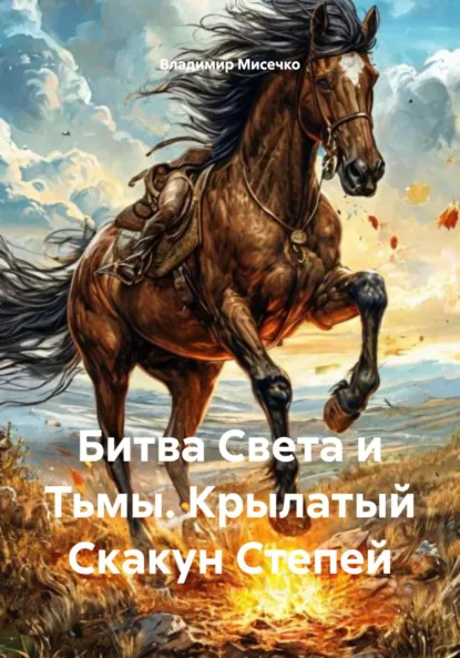 Обложка книги Битва Света и Тьмы. Крылатый Скакун Степей, Владимир Александрович Мисечко