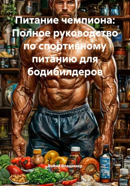 Обложка книги Питание чемпиона: Полное руководство по спортивному питанию для бодибилдеров, Война Владимирович Владимир