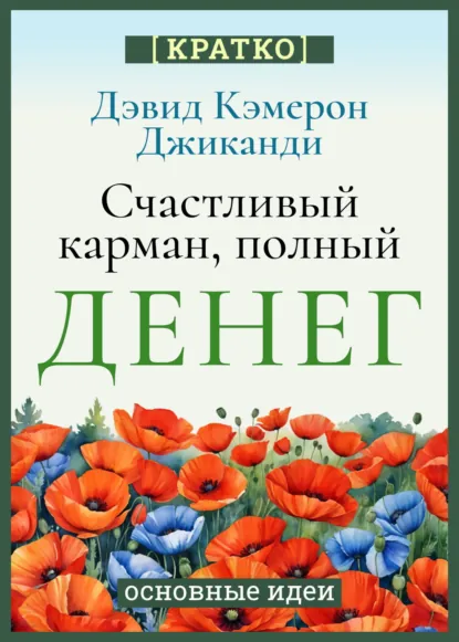 Обложка книги Счастливый карман, полный денег. Бесконечное изобилие здесь и сейчас. Дэвид Кэмерон Гиканди. Кратко, Культур-Мультур