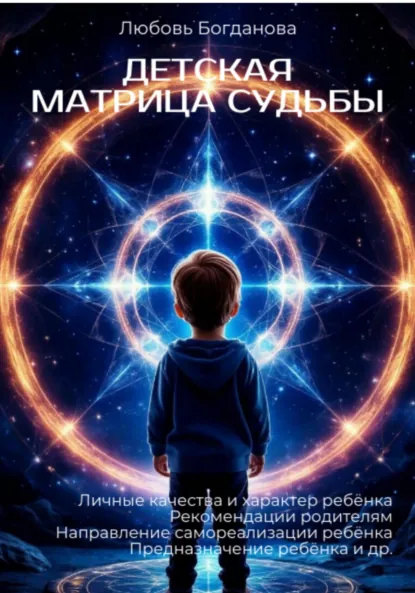 Обложка книги Детская Матрица судьбы, Любовь Богданова