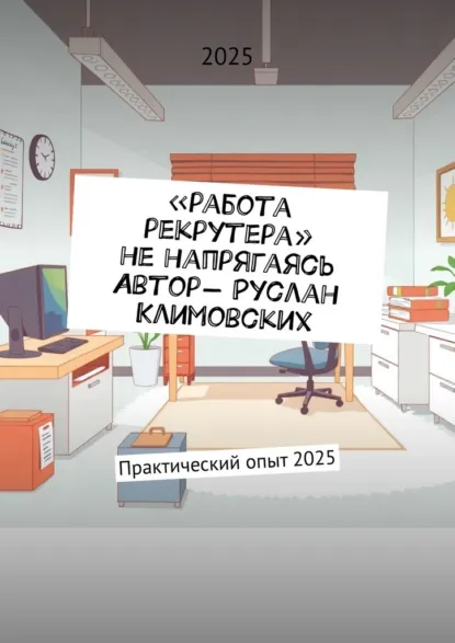 Обложка книги Работа рекрутера, не напрягаясь. Практический опыт, Руслан Климовских