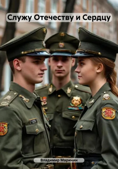 Обложка книги Служу Отечеству и Сердцу, Владимир Маринин