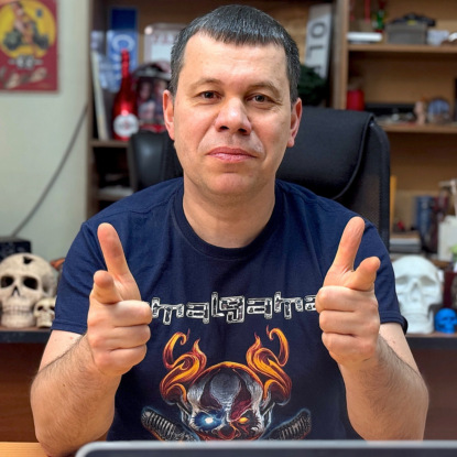 Влад Ивойлов представляет альбом «Icewind Tales» своей группы «Amalgama».