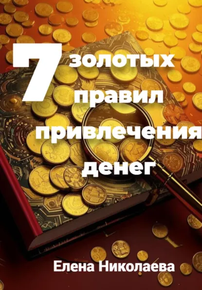 Обложка книги 7 ЗОЛОТЫХ ПРАВИЛ ПРИВЛЕЧЕНИЯ ДЕНЕГ, Елена Николаева