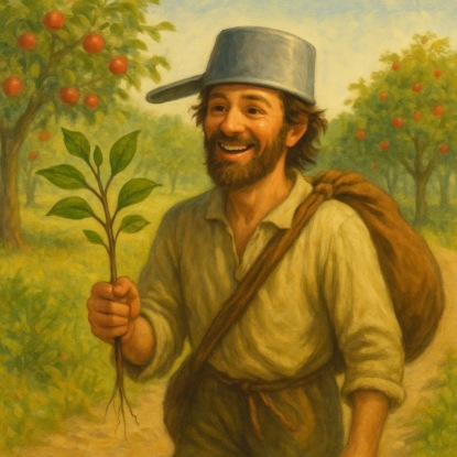 Джонни Яблочное Зернышко. Американская сказка