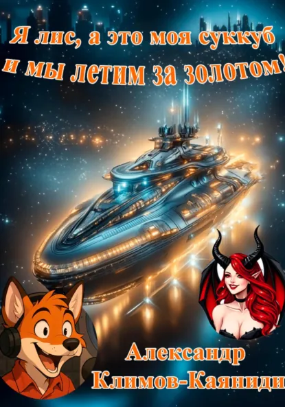 Обложка книги Я лис, а это моя суккуб, и мы летим за золотом!, Александр Климов-Каяниди