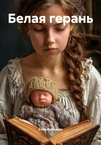Обложка книги Белая герань, Алла Михайловна Лебедева