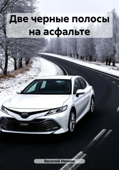 Обложка книги Две черные полосы на асфальте, Василий Иванович Иванов