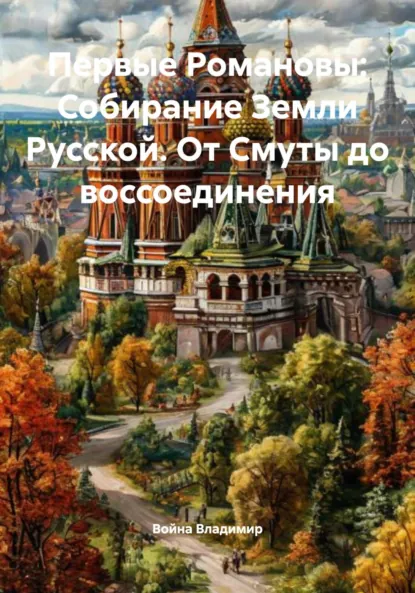 Обложка книги Первые Романовы: Собирание Земли Русской. От Смуты до воссоединения, Война Владимирович Владимир