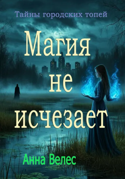 Обложка книги Тайны городских топей. Магия не исчезает, Анна Велес