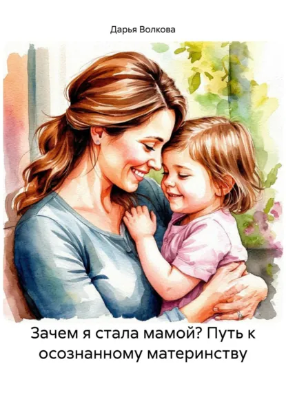 Обложка книги Зачем я стала мамой? Путь к осознанному материнству, Дарья Волкова