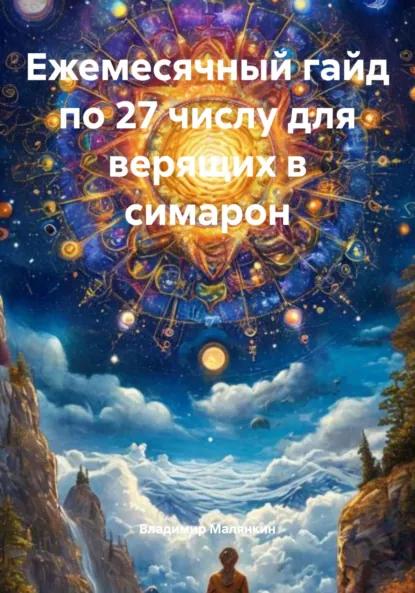 Обложка книги Ежемесячный гайд по 27 числу для верящих в симарон, Владимир Юрьевич Малянкин