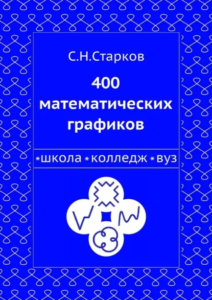 Обложка книги 400 математических графиков. Школа, колледж, вуз, С. Н. Старков