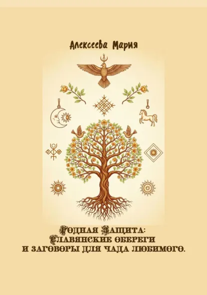 Обложка книги Родная Защита: Славянские обереги и заговоры для чада любимого, Мария Алексеевна Алексеева