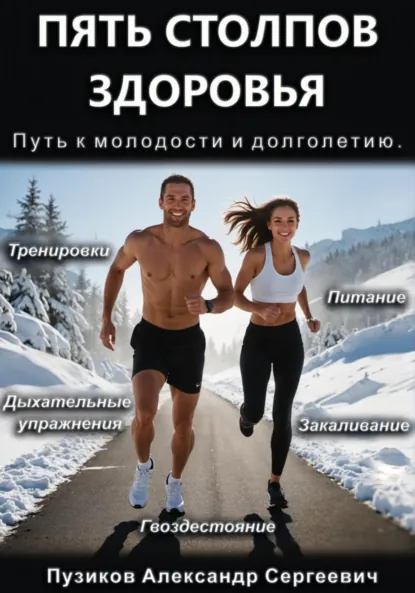 Обложка книги Пять столпов здоровья: Путь к молодости и долголетию, Александр Пузиков
