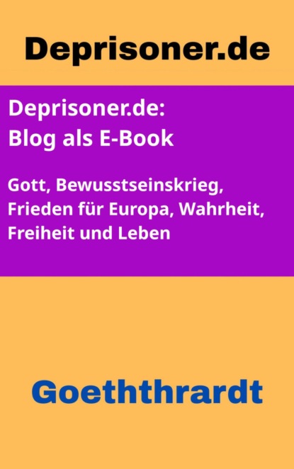 Deprisoner.de - Der Blog als E-Book