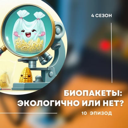 4-й сезон. 10-й эпизод. Биоразлагаемые пакеты экологичнее пластика или нет? Ставим точку.