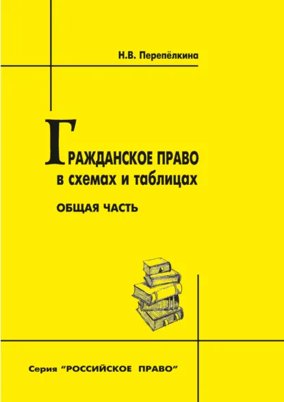 Обложка книги Гражданское право в схемах и таблицах. Общая часть, Н. В. Перепелкина