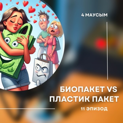 4-ші маусым. 11-ші эпизод. Биопакеттер пластик пакеттерден экологиялық жағынан жақсы ма, жоқ па?