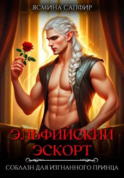 Обложка книги Эльфийский эскорт. Соблазн для изгнанного принца, Ясмина Сапфир