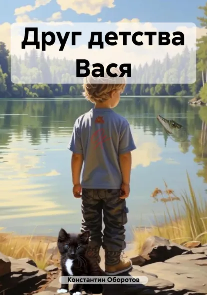 Обложка книги Друг детства Вася, Константин Оборотов