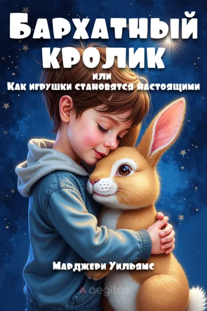 Обложка книги Бархатный Кролик, или Как игрушки становятся настоящими, Марджери Уильямс