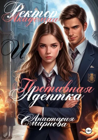 Обложка книги Ректор академии и противная адептка, Анастасия Алексеевна Смирнова