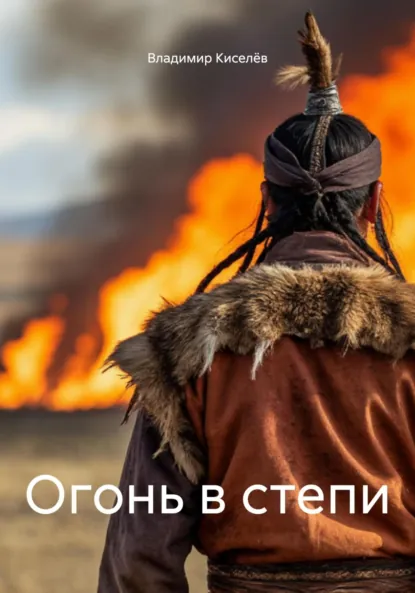 Обложка книги Огонь в степи, Владимир Павлович Киселёв