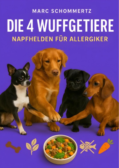 Die 4 Wuffgetiere - Napfhelden für Allergiker