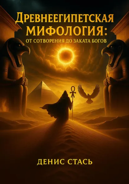 Обложка книги Древнеегипетская мифология: От сотворения до заката богов, Денис Андреевич Стась