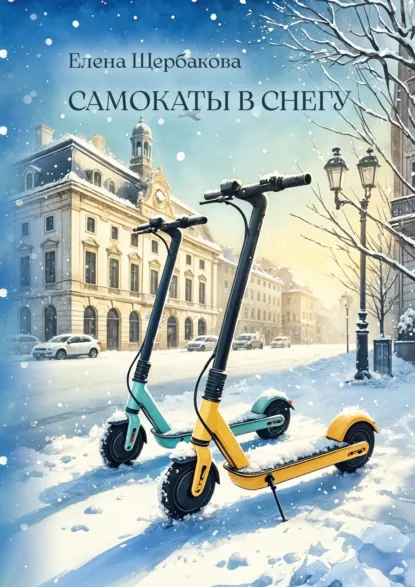 Обложка книги Самокаты в снегу, Елена Щербакова