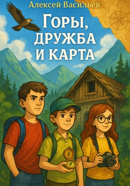 Обложка книги Горы, дружба и карта, Алексей Васильев