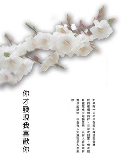 你才發現我喜歡你
