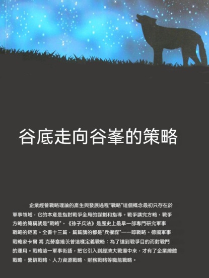 谷底走向谷峯的策略