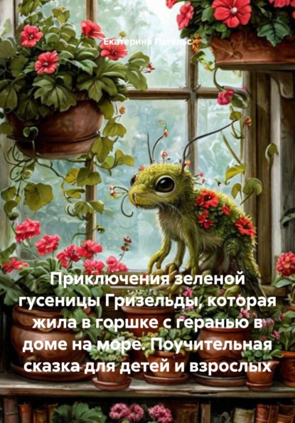 

Приключения зеленой гусеницы Гризельды, которая жила в горшке с геранью в доме на море. Поучительная сказка для детей и взрослых