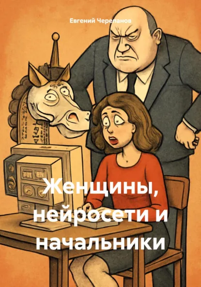 Обложка книги Женщины, нейросети и начальники, Евгений Черепанов